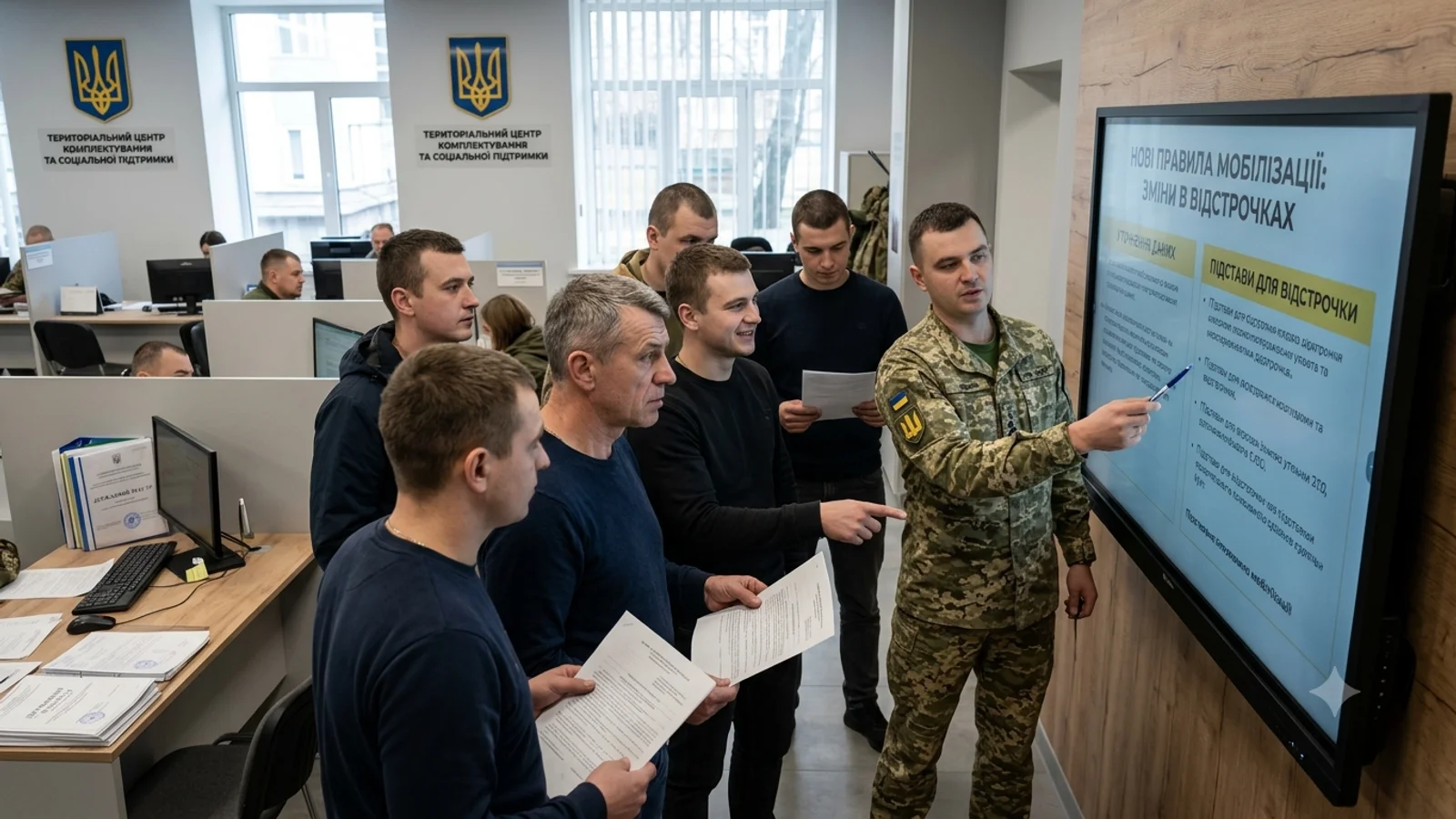 Хто втратив право на відстрочку від мобілізації: роз’яснення Донецького обласного ТЦК та СП